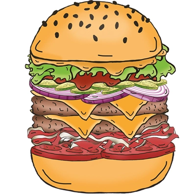 AMERICAN CHEESE BURGER
